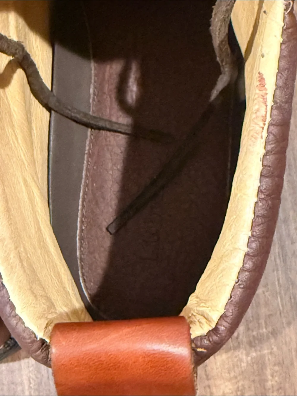 L.L. Bean Allagash Chukka Boots Men 14 D Brown Bison Leather Moc Toe 244479